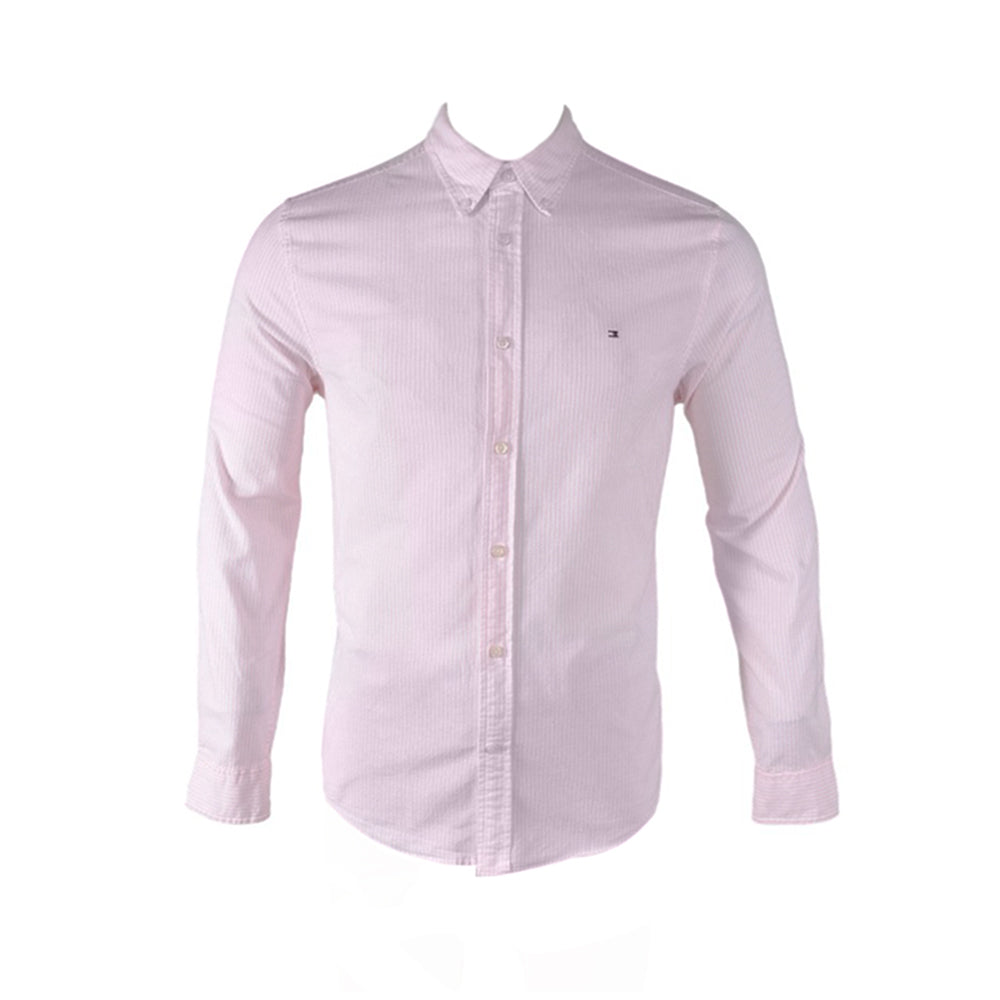 TH MEN L/S D. SHIRT 78J8429-691 PNK L (IR) L - MamasJan mens wear
