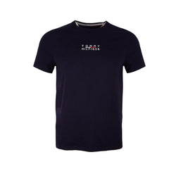 TH MEN S/S R/NECK SHIRT 78J8160-411 NVY L (IR) M - MamasJan mens wear