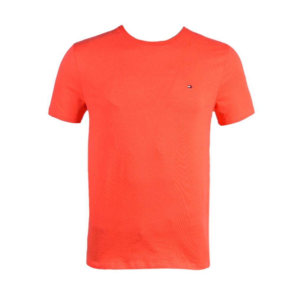 TH MEN S/S R/NECK T.SHIRT 7849804-820 ORNG L (IR) S - MamasJan mens wear