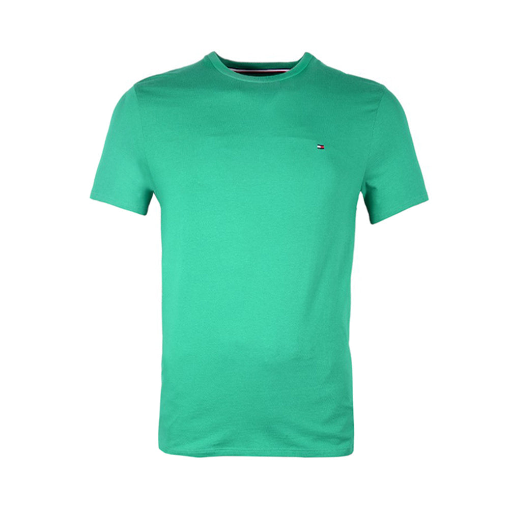 TH MEN S/S R/NECK T.SHIRT 7849804-340 GRN L (IR) L - MamasJan mens wear