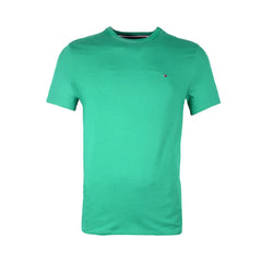 TH MEN S/S R/NECK T.SHIRT 7849804-340 GRN L (IR) L - MamasJan mens wear