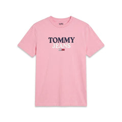 TH MEN S/S R/NECK T.SHIRT 78J8173-690 PNK M (IR) Default Title - MamasJan mens wear