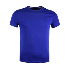 TH MEN S/S R.NECK SHIRT 7849804-422 R.BLU L (IR) M - MamasJan mens wear
