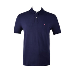 TH MEN S/S POLO SHIRT 7803120-468 NVY M (IR) XL - MamasJan mens wear