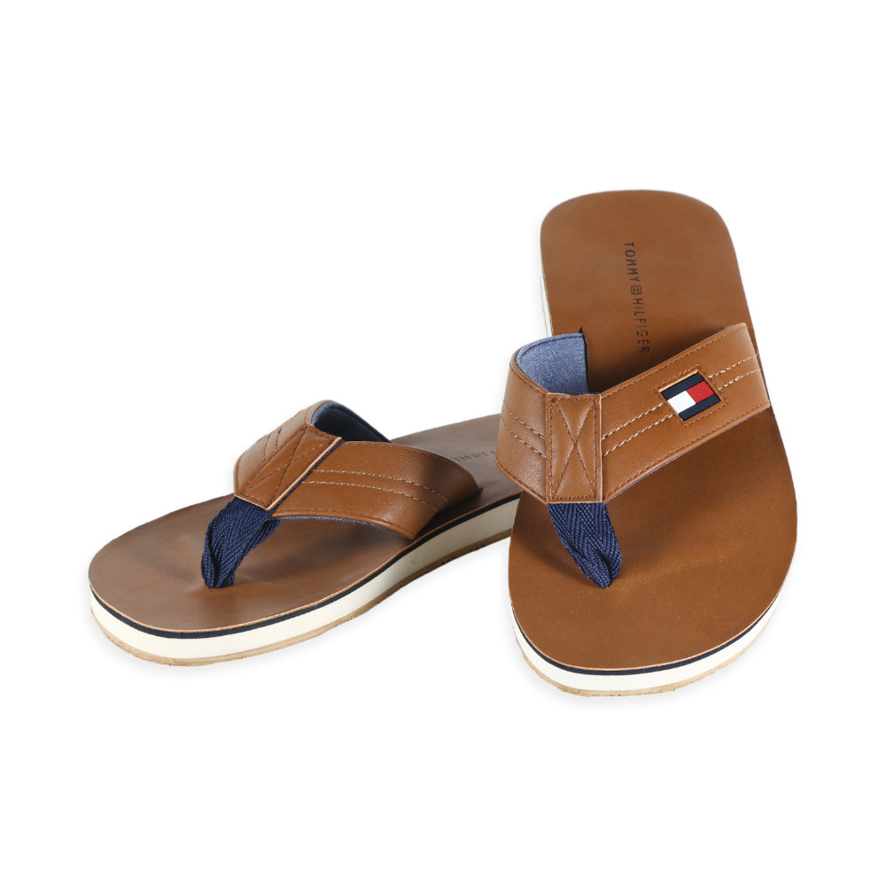 TH MEN SLIPPER DEARIE BRN 10 (IR) 9 - MamasJan Mens wear sale