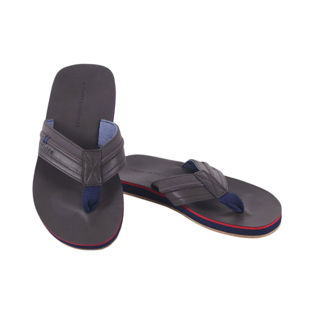 TH MEN SLIPPER DROLO D/GRY 10 (IR) 9 - MamasJan mens wear