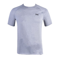 UA MEN S/S R.NECK SHIRT 1326413-036 GRY L (IR) XL - MamasJan Mens wear sale