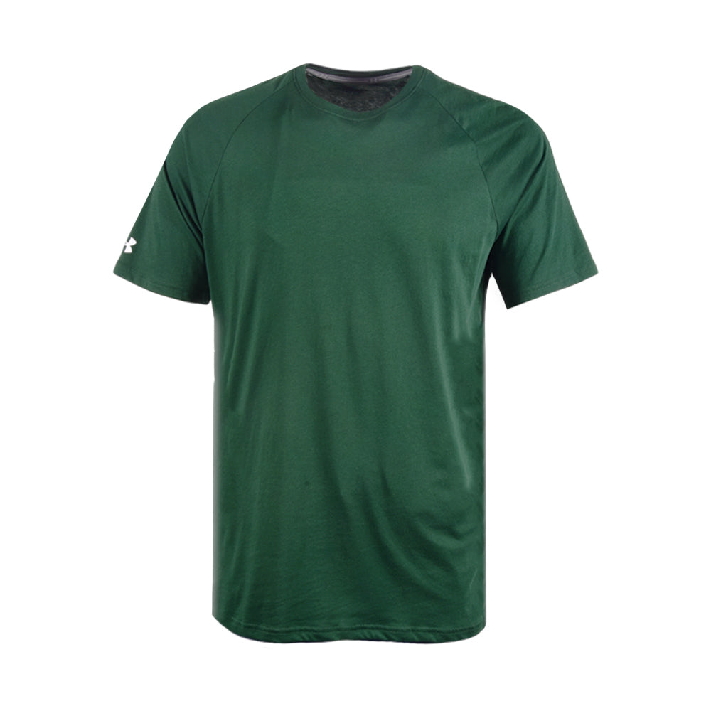 UA MEN S/S R.NECK SHIRT 1360695-301 GRN M (IR) S - MamasJan mens wear