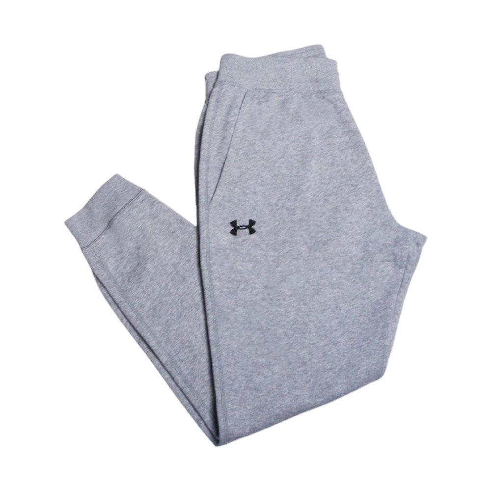 UA MEN FLEECE TROUSER 1317455-025 GRY M (IR) XL - MamasJan mens wear