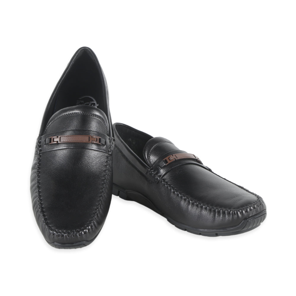 EXCELLENT MEN LOAFER C93891 BLK IR 42 45 - MamasJan mens wear