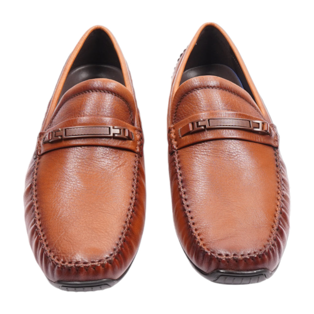 EXCELLENT MEN LOAFER C93891 BRN IR 43 45 - MamasJan mens wear
