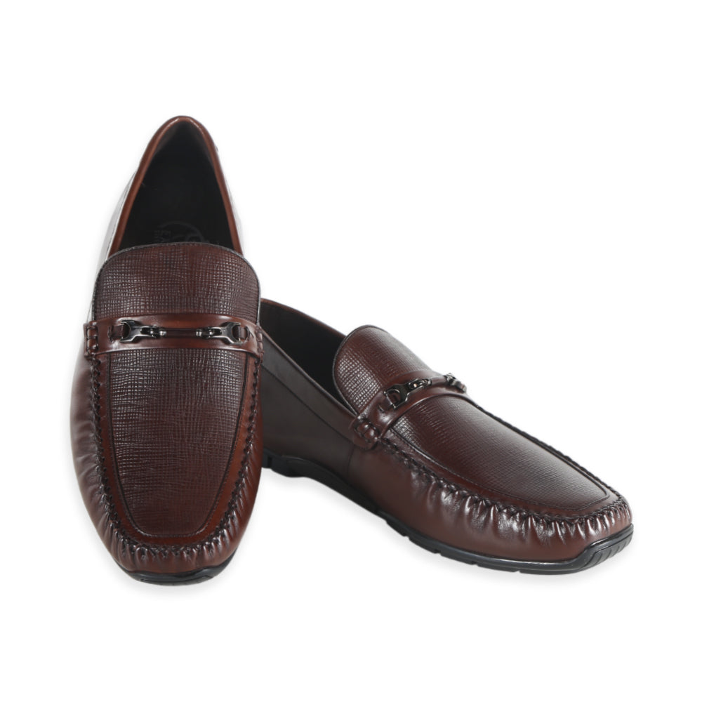 EXCELLENT MEN LOAFER C92817 COFE IR 43 45 - MamasJan mens wear