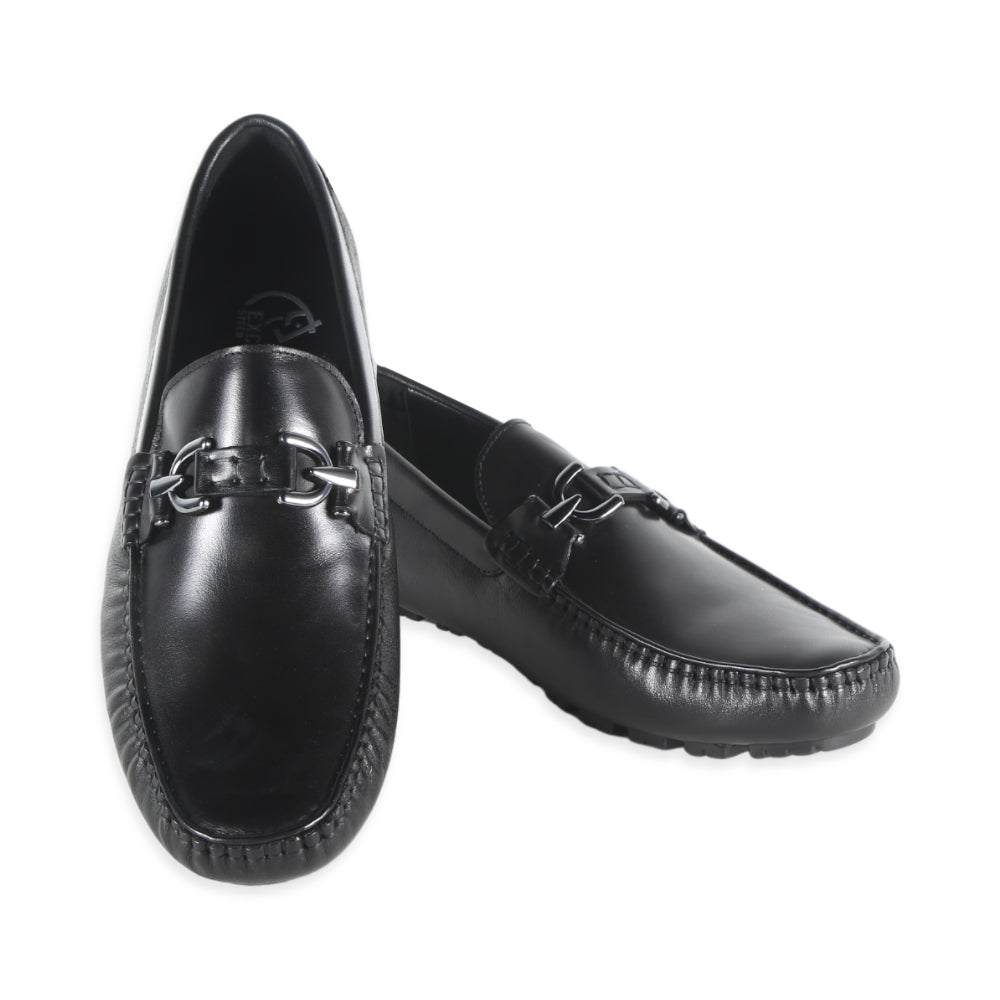 EXCELLENT MEN LOAFER C92806 BLK IR 41 45 - MamasJan mens wear