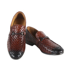 EXCELLENT MEN LOAFER R006-20B31 COFE IR 41 45 - MamasJan mens wear