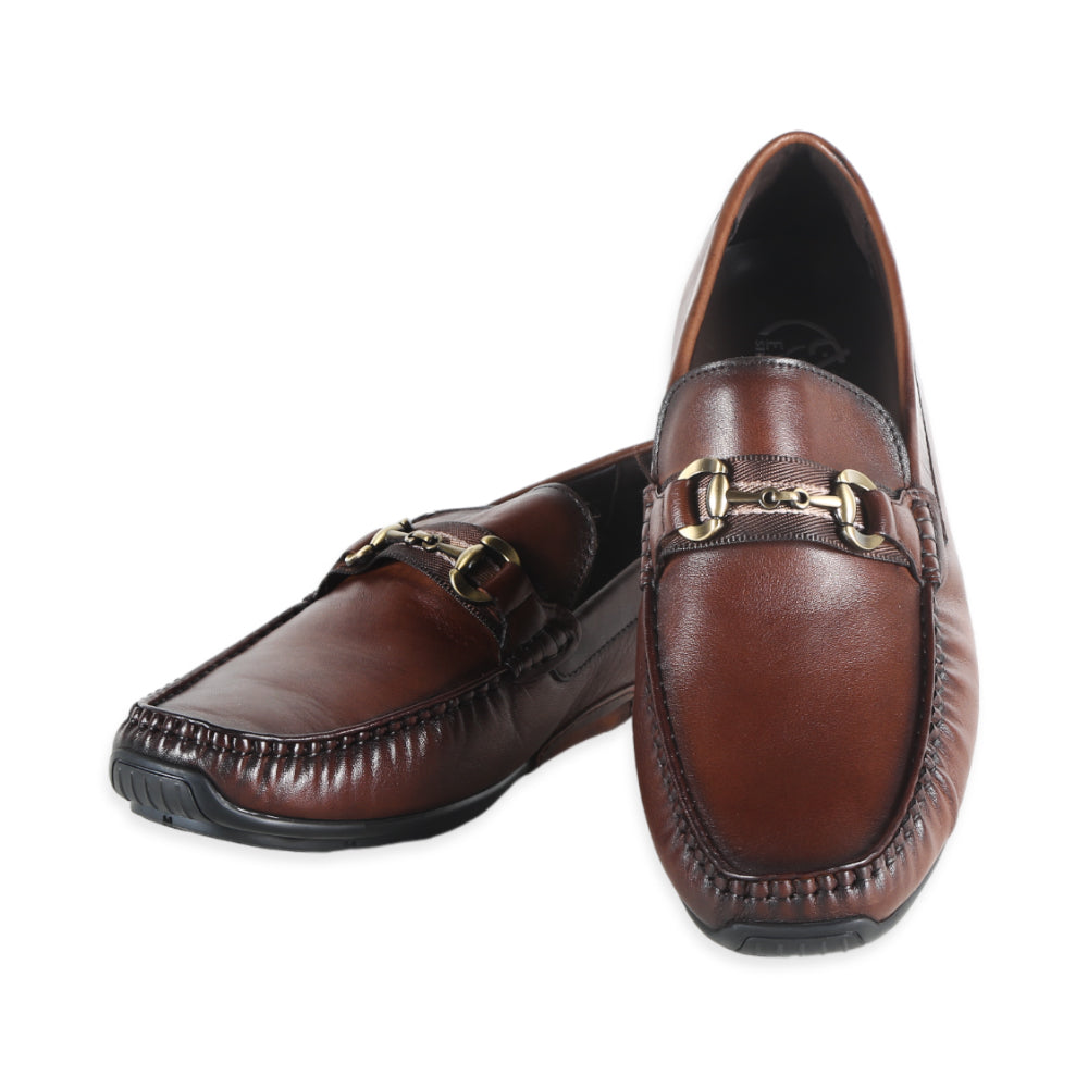 EXCELLENT MEN LOAFER C93852 COFE IR 41 45 - MamasJan mens wear