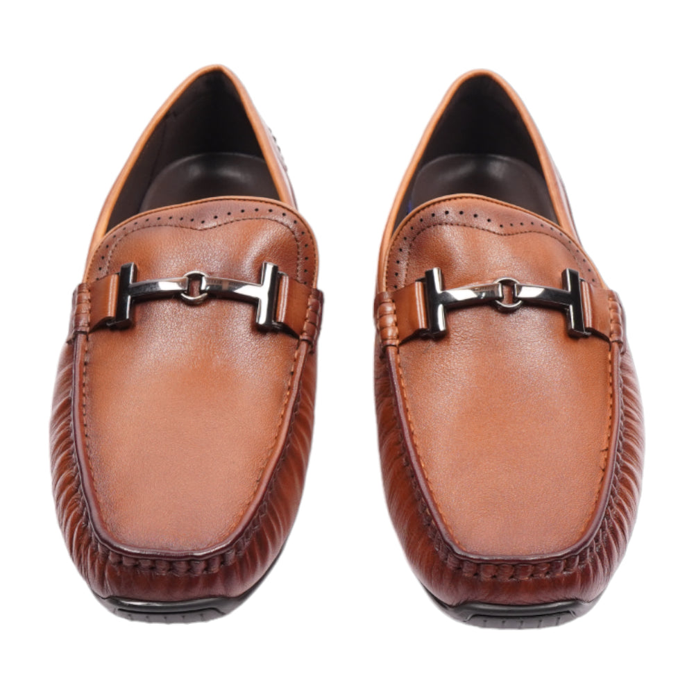EXCELLENT MEN LOAFER C93893 BRN IR 43 45 - MamasJan mens wear