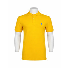RL MEN S/S POLO SHIRT 656028 YLW S (IR) S - MamasJan mens wear