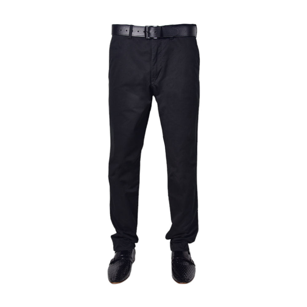 RL MEN CHINO PANT 778004 BLK 38 (IR) 38 - MamasJan mens wear