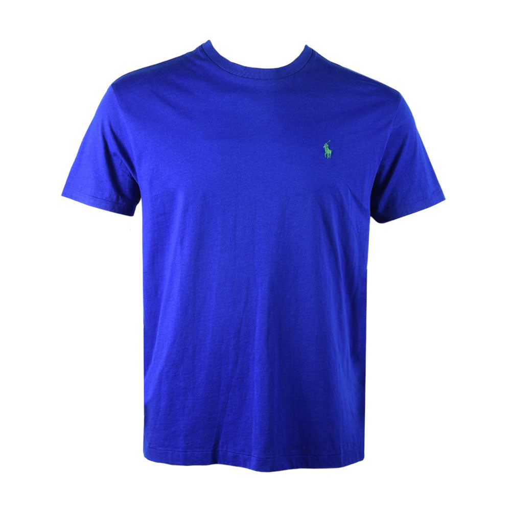 RL MEN S/S R.NECK T-SHIRT 426225 R.BLU S (IR.S) S - MamasJan mens wear
