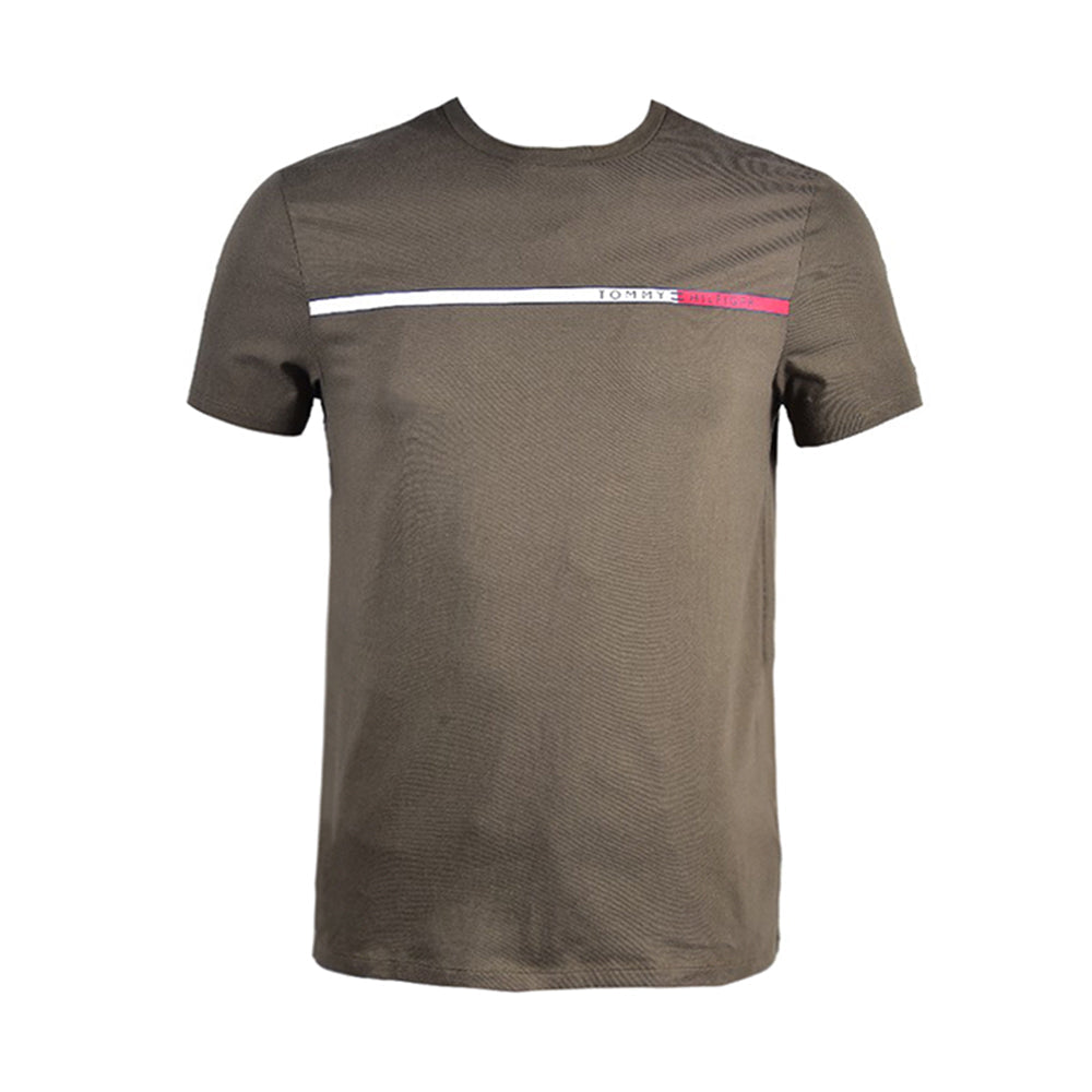 TH MEN S/S R.NECK SHIRT 78J9473-701 GRN L (IR.S) XL - MamasJan Mens wear sale