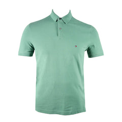 TH MEN S/S POLO SHIRT 78J6335-313 L.GRN L (IR.S) L - MamasJan mens wear