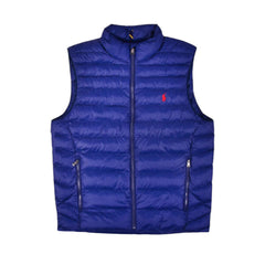RL MEN S/L PUFFER JACKET 941013 BLU S (IR.W) XL - MamasJan mens wear