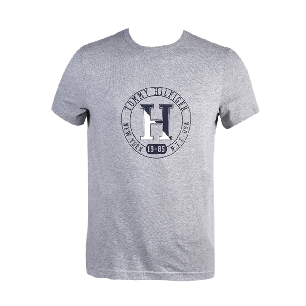 TH MEN S/S R.NECK T-SHIRT 09T4212-004 GRY L (IR.S) XL - MamasJan mens wear