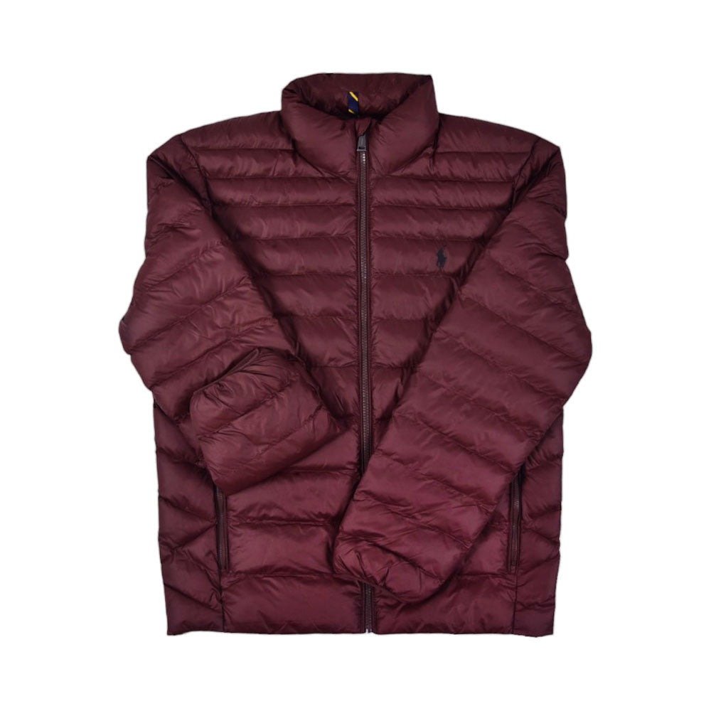 RL MEN L/S PUFFER JACKET 897028 BRN L (IR.W) XL - MamasJan Mens wear sale