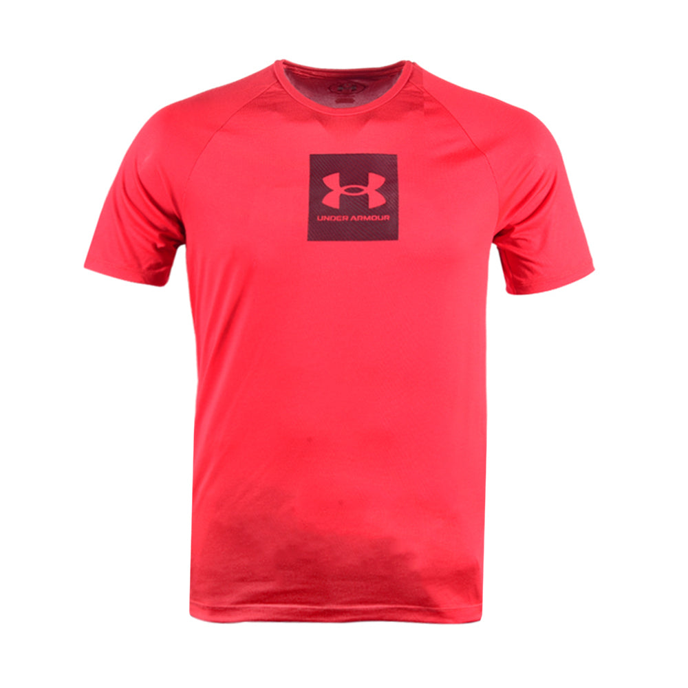 UA MEN S/S T.SHIRT 1380785-600 RED XL (IR.S) XL - MamasJan mens wear