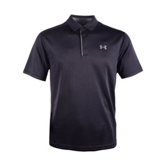 UA MEN S/S POLO SHIRT 1290140-001 BLK L (IR.S) XL - MamasJan mens wear