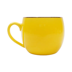 MUG PORCELAIN IR 003 YELLOW Default Title - MamasJan Crockery