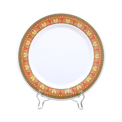 PLATE DINNER MELAMINE MEDUSA RED Default Title - MamasJan Crockery