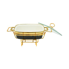 DONGA ONE MORE SQUARE BLACK CX2420 Default Title - MamasJan Crockery
