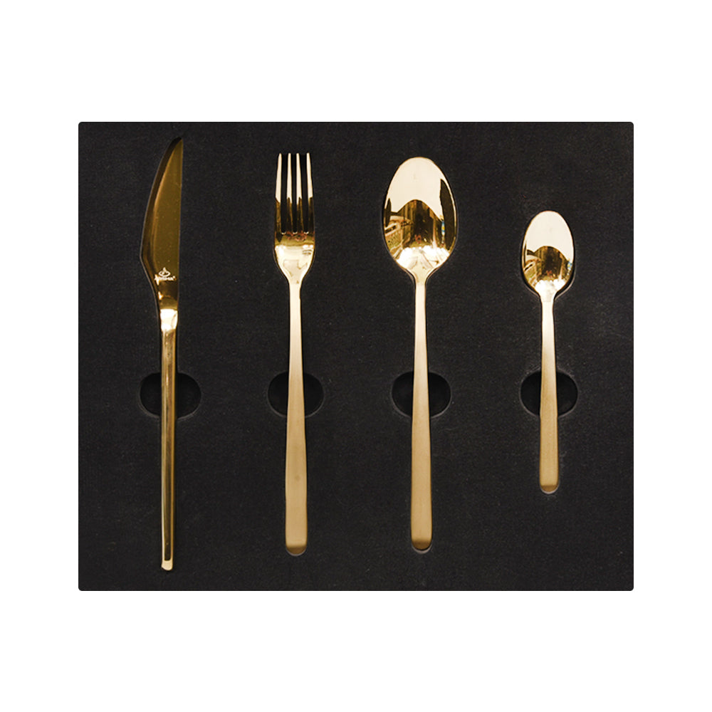 CUTLERY SET 24PC ARSHIA TM548GS2660 Default Title - MamasJan Crockery