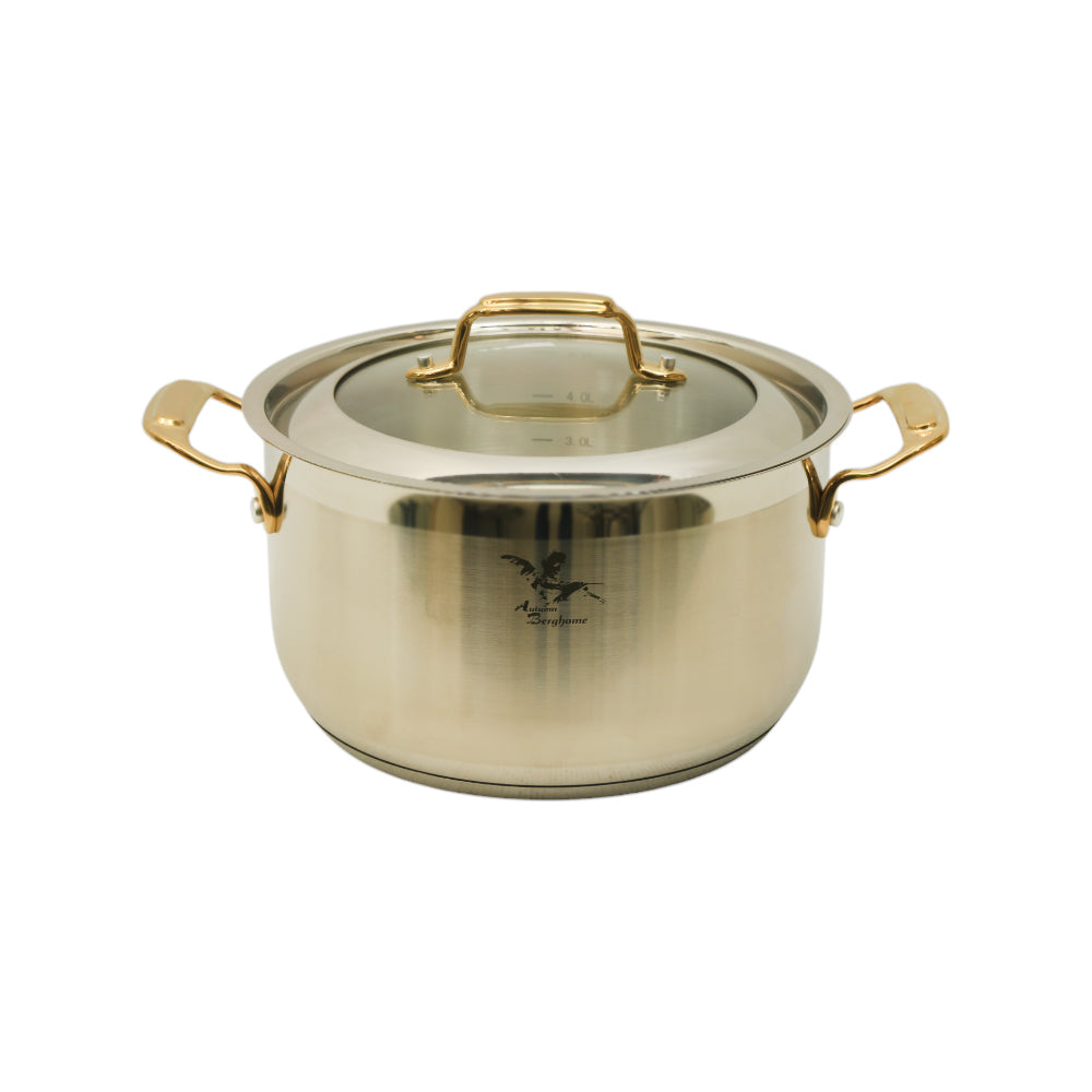 DAGCHI AUTUMN BERGHOME 6.0 LTR GOLDEN HANDLE Default Title - MamasJan Crockery