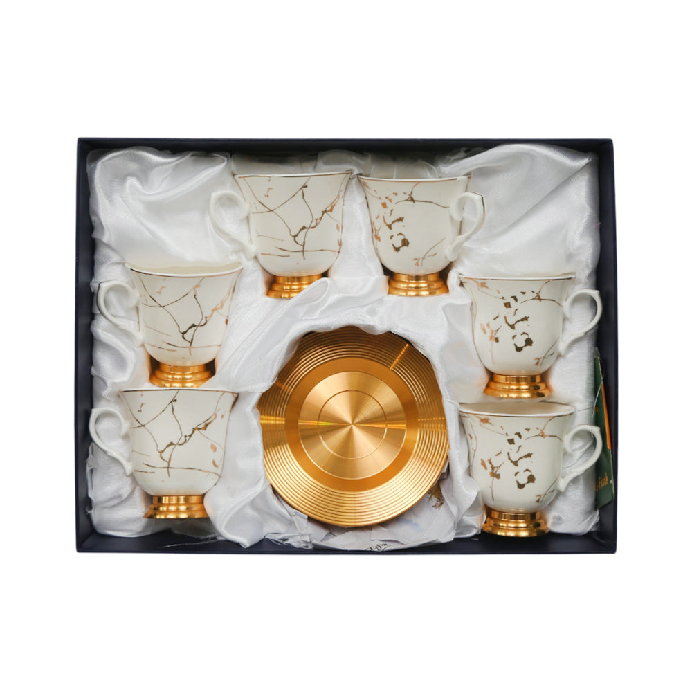 KEHWA SET 6PC PORCELAIN BERGHOME AM3471-90-S12-135 WHITE Default Title - MamasJan Crockery