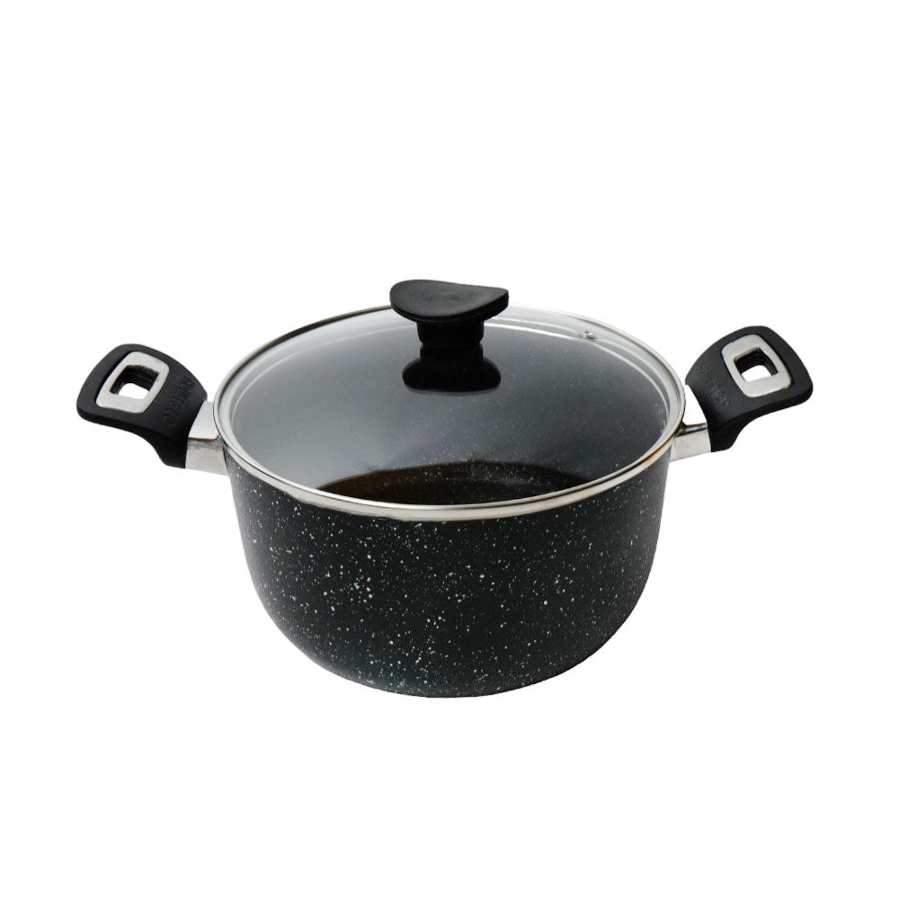 DAGCHI HOUSE & CO MARBLEIZED COATING 22CM Default Title - MamasJan Crockery