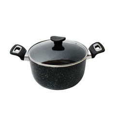 DAGCHI HOUSE & CO MARBLEIZED COATING 22CM Default Title - MamasJan Crockery