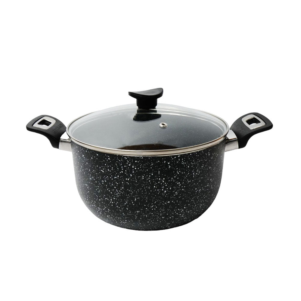 DAGCHI HOUSE & CO MARBLEIZED COATING 24CM Default Title - MamasJan Crockery