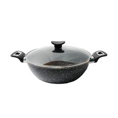 WOK HOUSE & CO MARBLEIZED COATING 26CM Default Title - MamasJan Crockery
