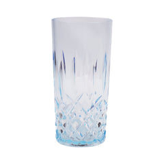 GLASS ACRYLIC DIAMOND CUT AC103-04 LIGHT BLUE (Pack 6) Default Title - MamasJan Crockery