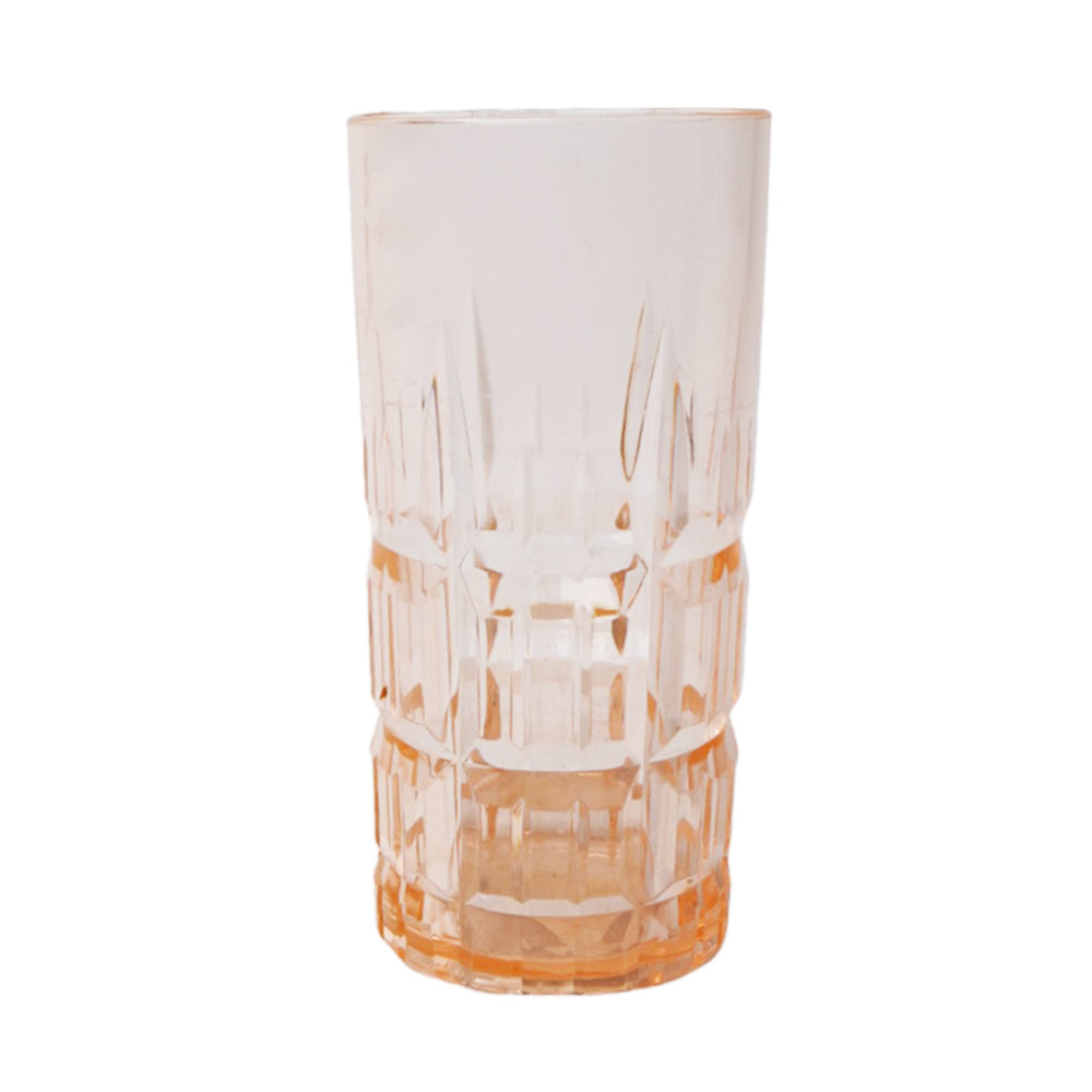 GLASS ACRYLIC SPEARHEAD CUT AC104-02 PINK (Pack 6) Default Title - MamasJan Crockery