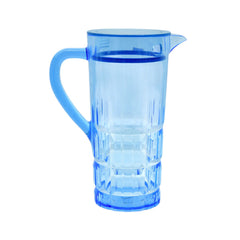 JUG ACRYLIC SPEARHEAD CUT AC112-04 BLUE Default Title - MamasJan Crockery