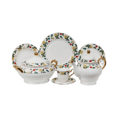 DINNER SET 71PC JOHNWOOD NA05 Default Title - MamasJan Crockery