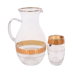 WATER SET 7PC KALASIK GOLD PT72G Default Title - MamasJan Crockery