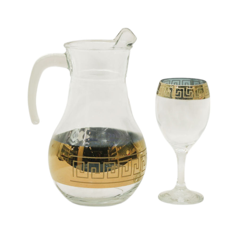 DECANDER SET 7PC PSB BISTRO GOLDEN 97872-HGB018 Default Title - MamasJan Crockery