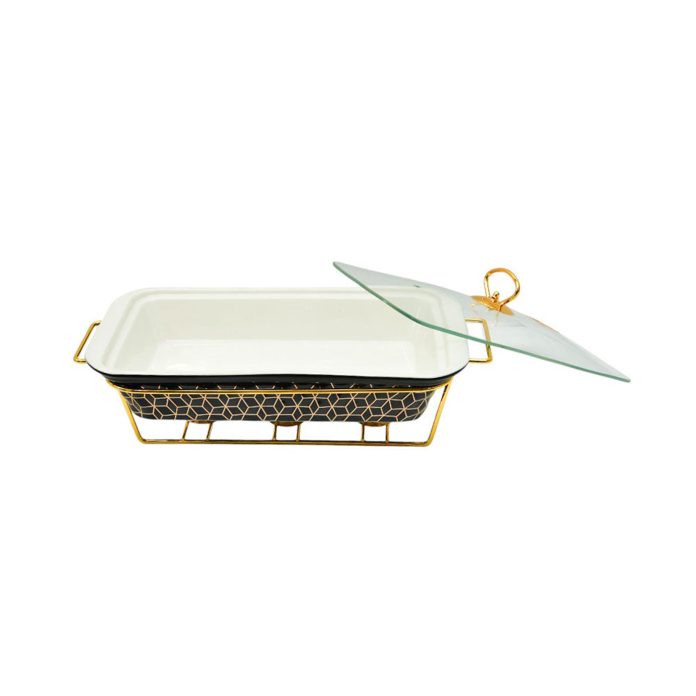 DONGA RECTANGULAR MORE & MORE CX2511 BLACK Default Title - MamasJan Crockery