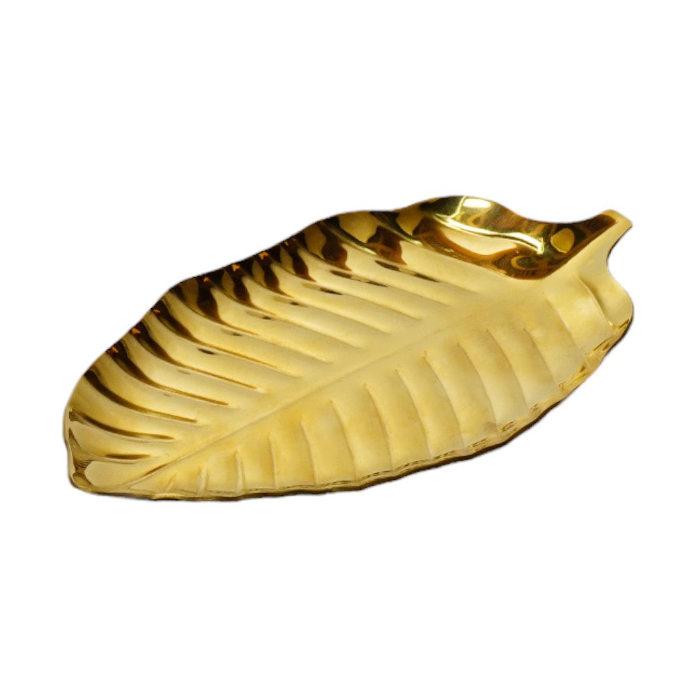DISH SAUCE STEEL IR GOLD 7001-1 Default Title - MamasJan Crockery