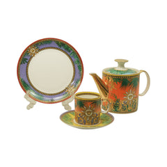 TEA SET 24PC ROYAL BISTRO 24-739 Default Title - MamasJan Crockery