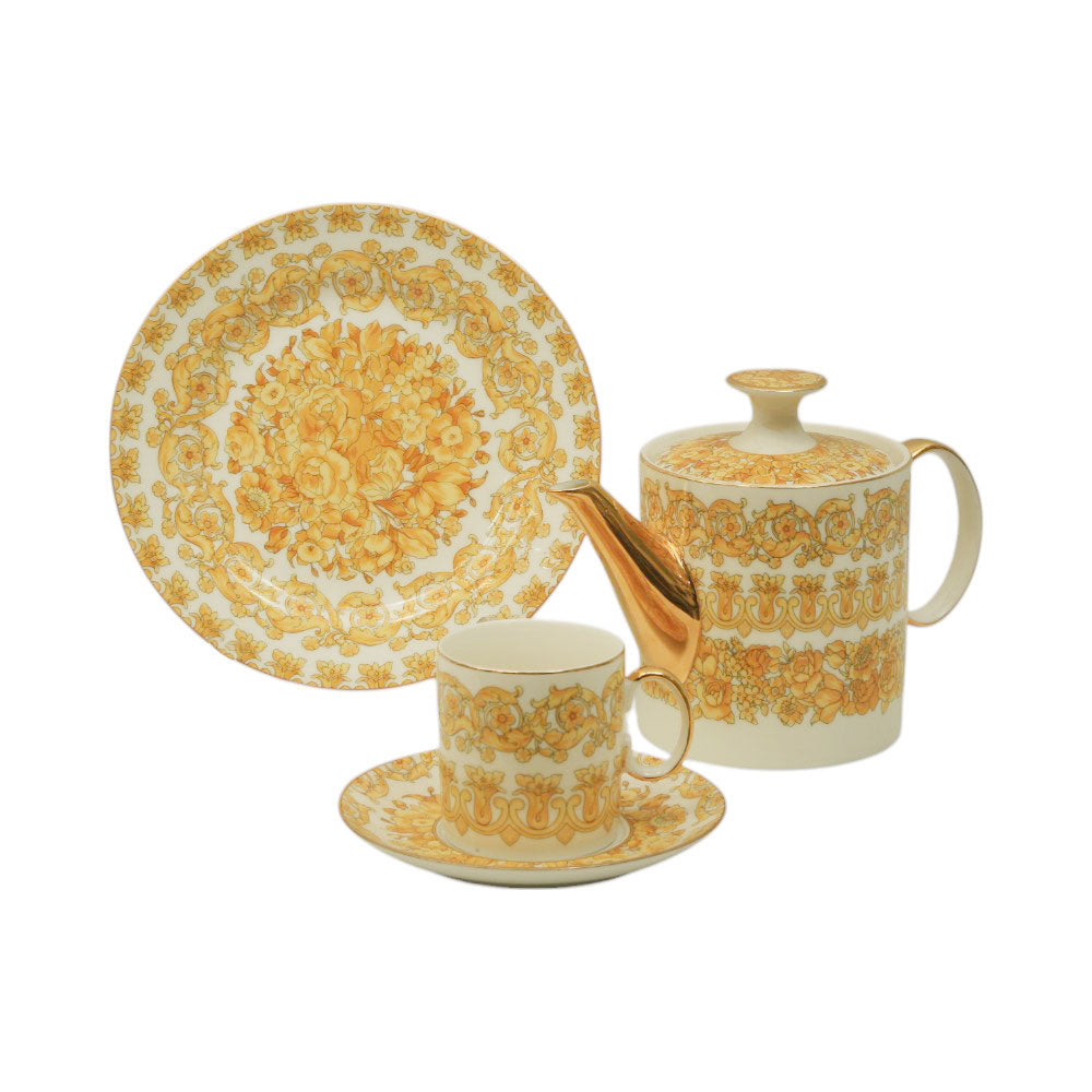 TEA SET 24PC ROYAL BISTRO 24-751 Default Title - MamasJan Crockery